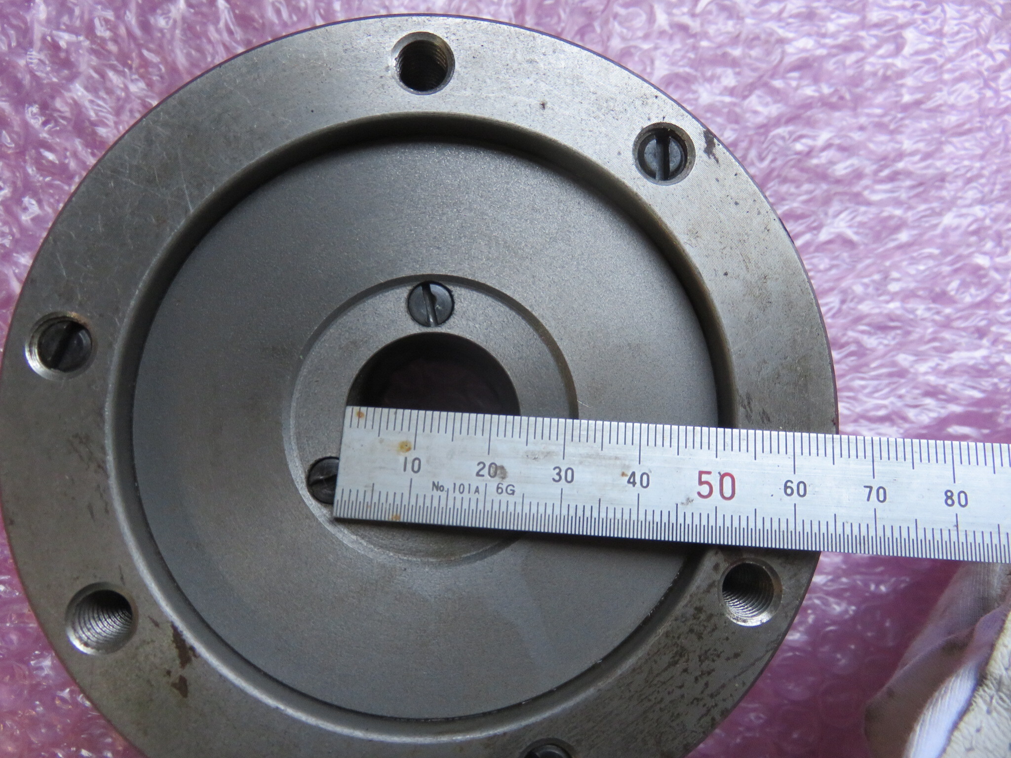 北川/KITAGAWA 3爪スクロールチャック SC-4 【外径：110】*ハンドルあり*