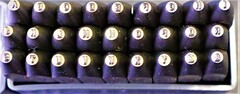 STEMPA 刻印セット A-Z.&1mm