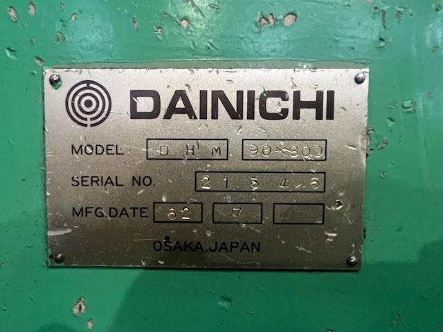 大日金属工業 旋盤 DHM90×300