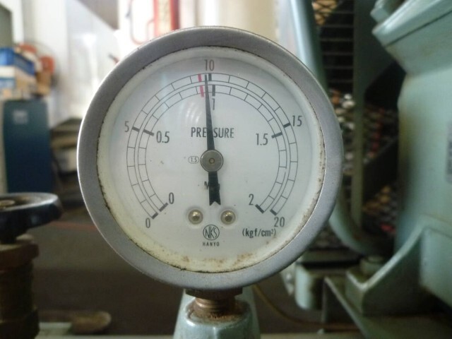 日立 3.7kwコンプレッサー 3.7P-9.5VA5