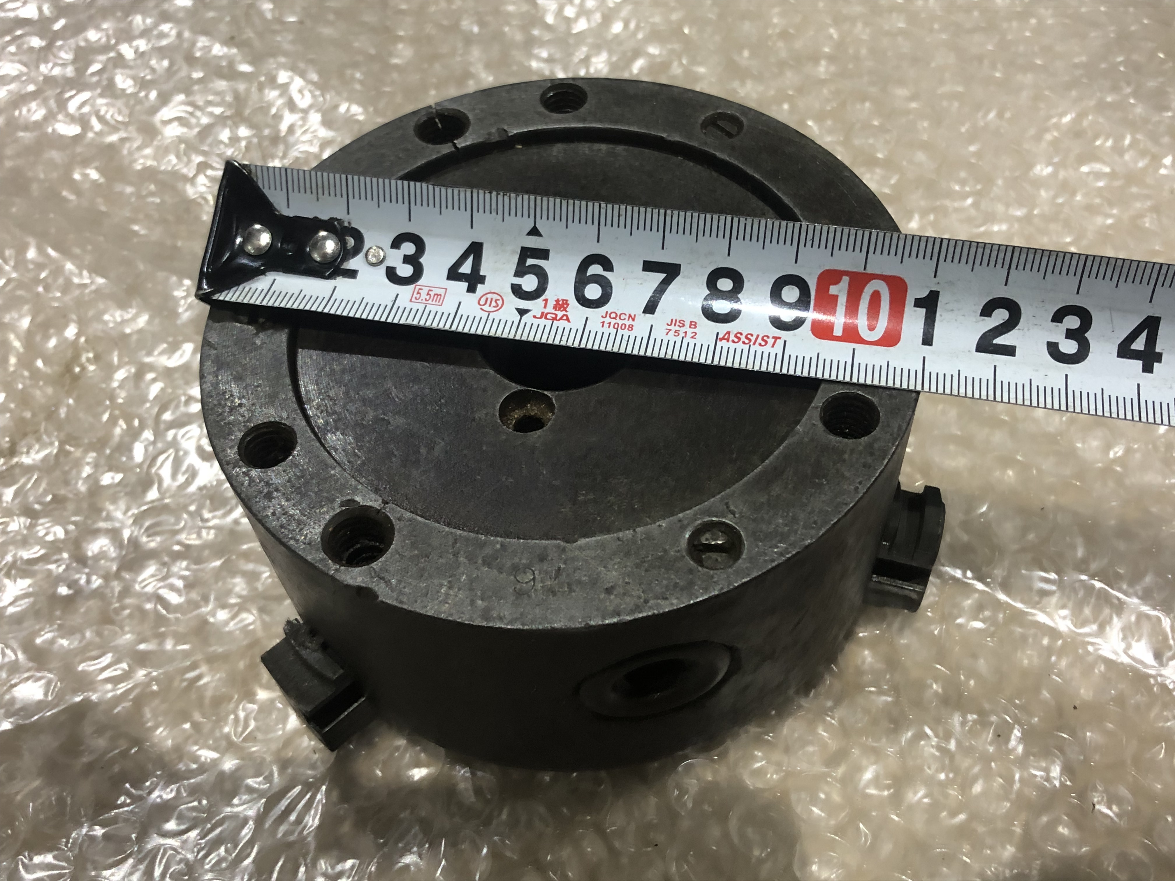 不明 3爪スクロールチャック 【3爪スクロールチャック】φ110mm