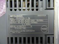 三菱電機/MITSUBISHI インバータ 【インバータ】FR-E720-1.5k