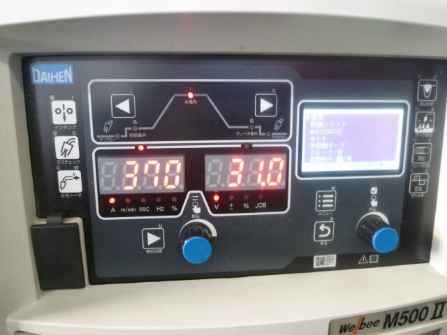 ダイヘン 半自動溶接機 Welbee Inverter M500Ⅱ