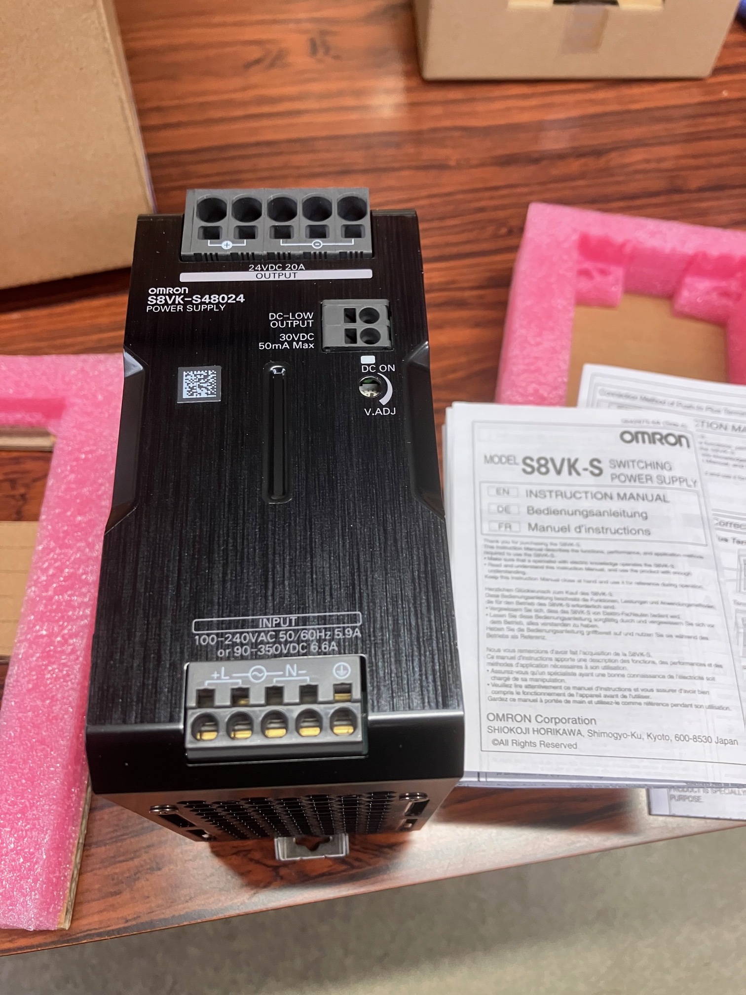オムロン パワーサプライ S8VK-S48024