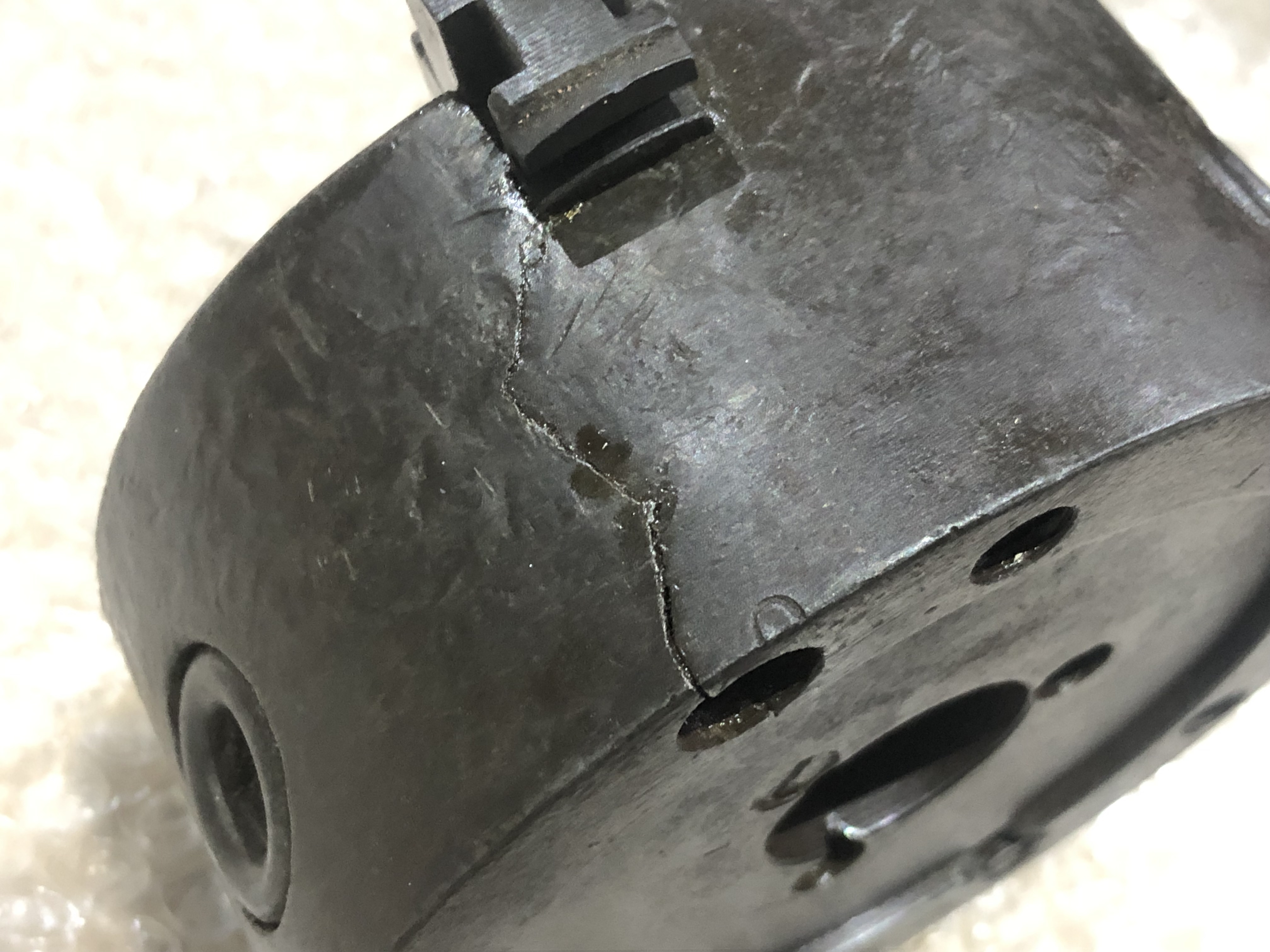 不明 3爪スクロールチャック 【3爪スクロールチャック】φ110mm