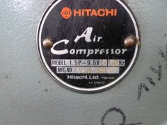 日立 1.5kwコンプレッサー 1.5P-9.5VA5型