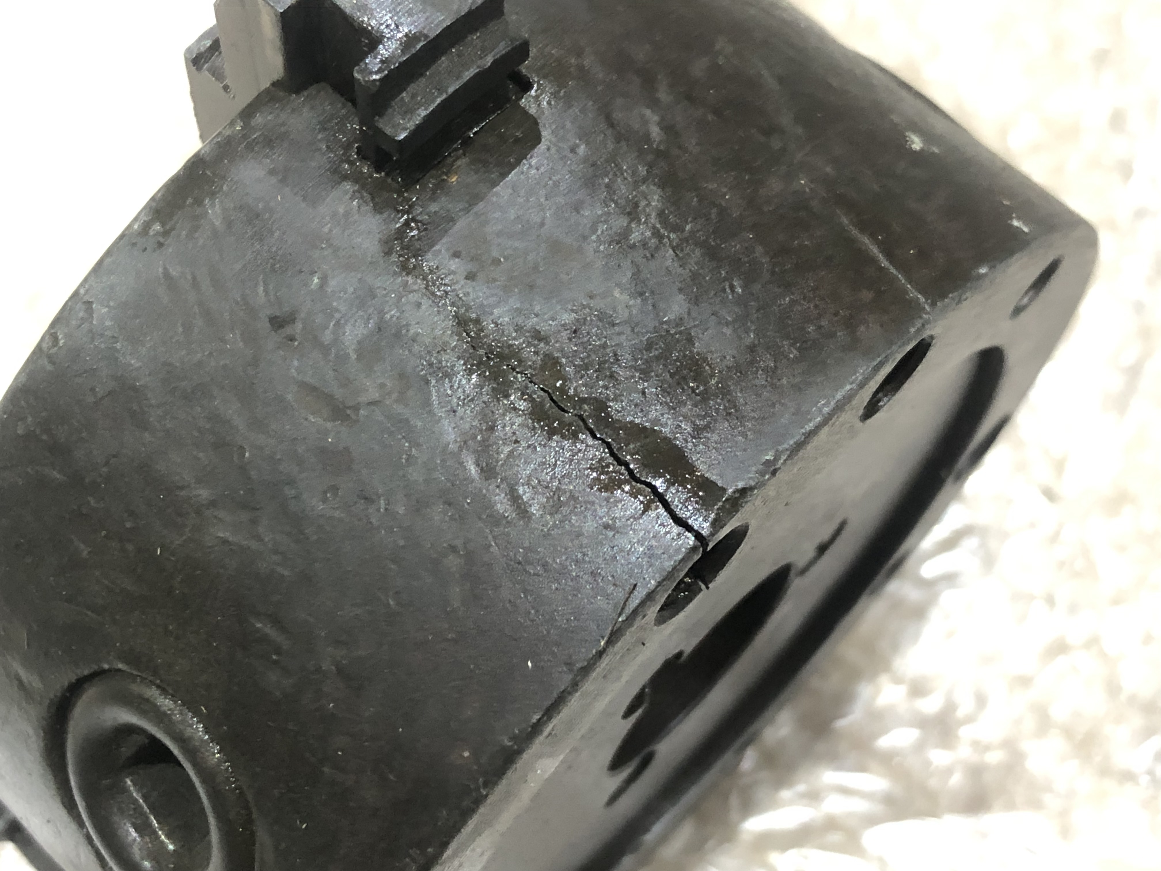 不明 3爪スクロールチャック 【3爪スクロールチャック】φ110mm