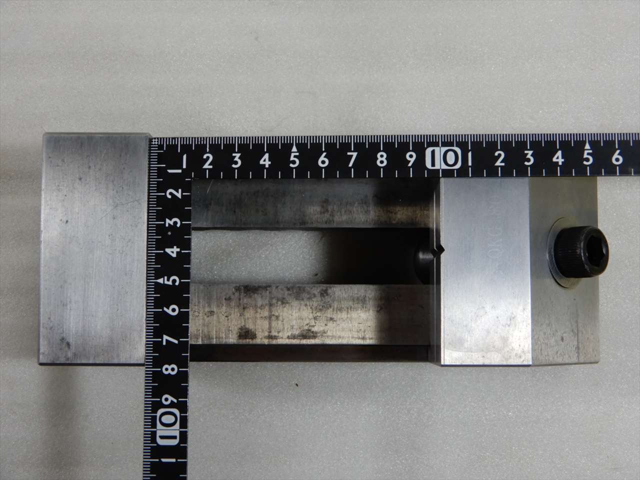 不明 精密バイス 口金巾80mm　口金高38mm　口開100mm