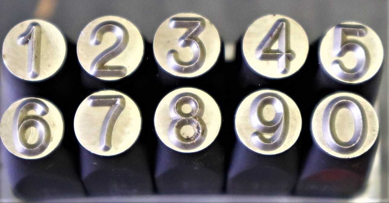 STEMPA 刻印セット 0-9　6mm