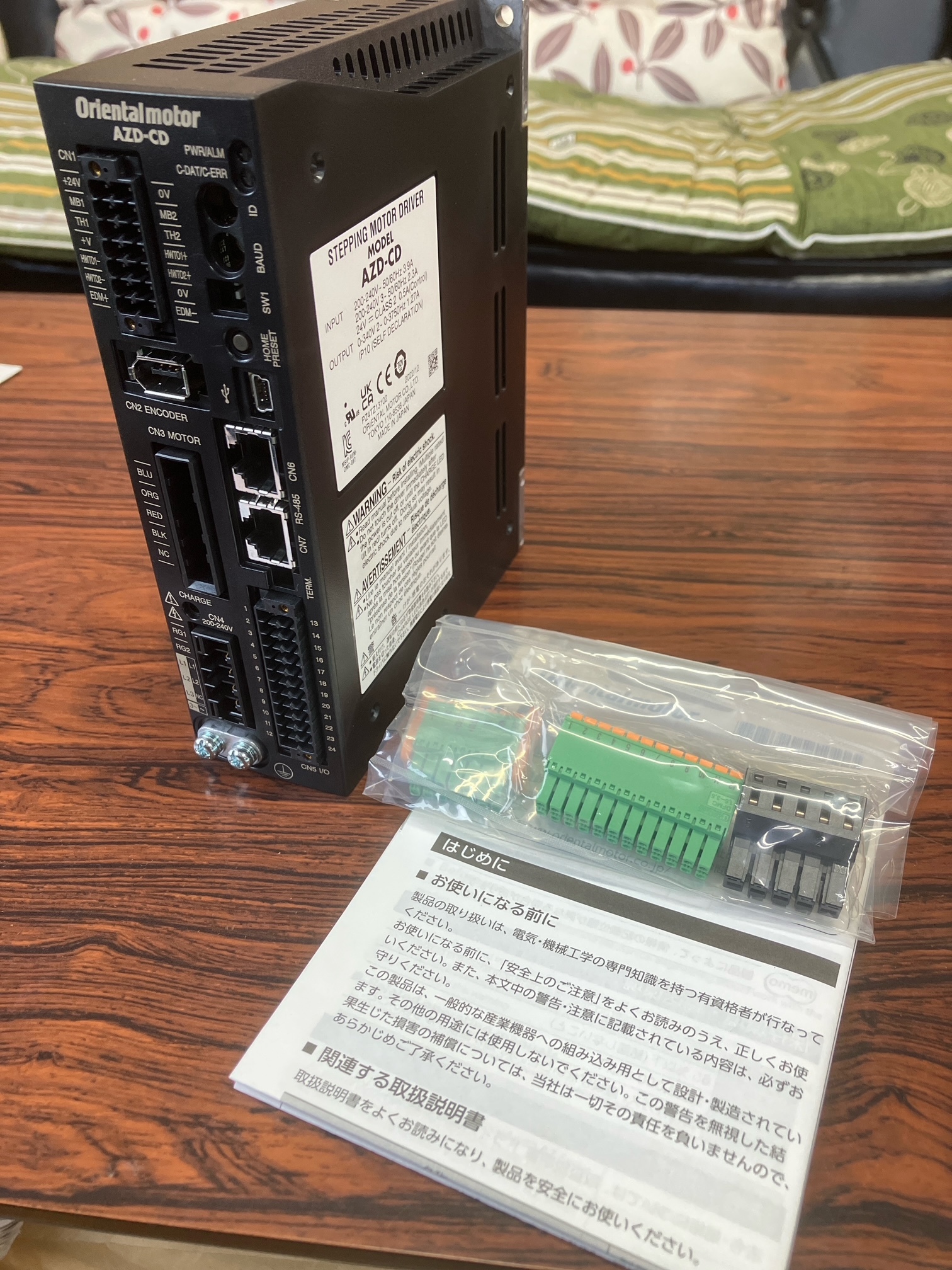オリエンタルモーター ステッピングモーター用ドライバー AZD-CD
