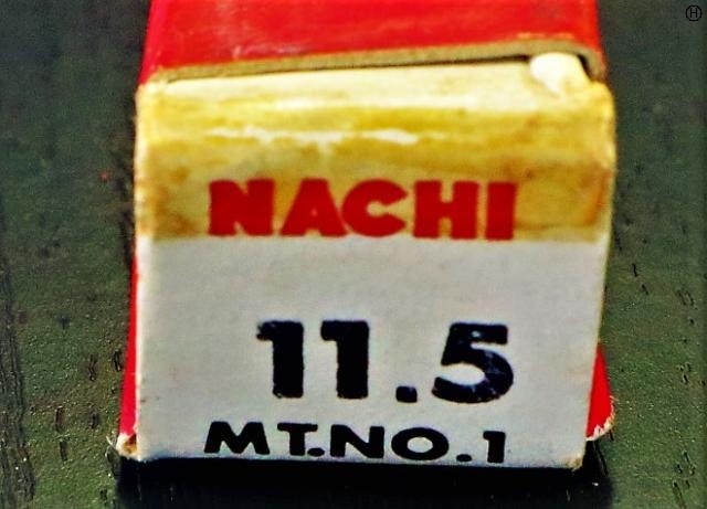 NACHI ツイストドリル Φ11.5　MT1 未使用