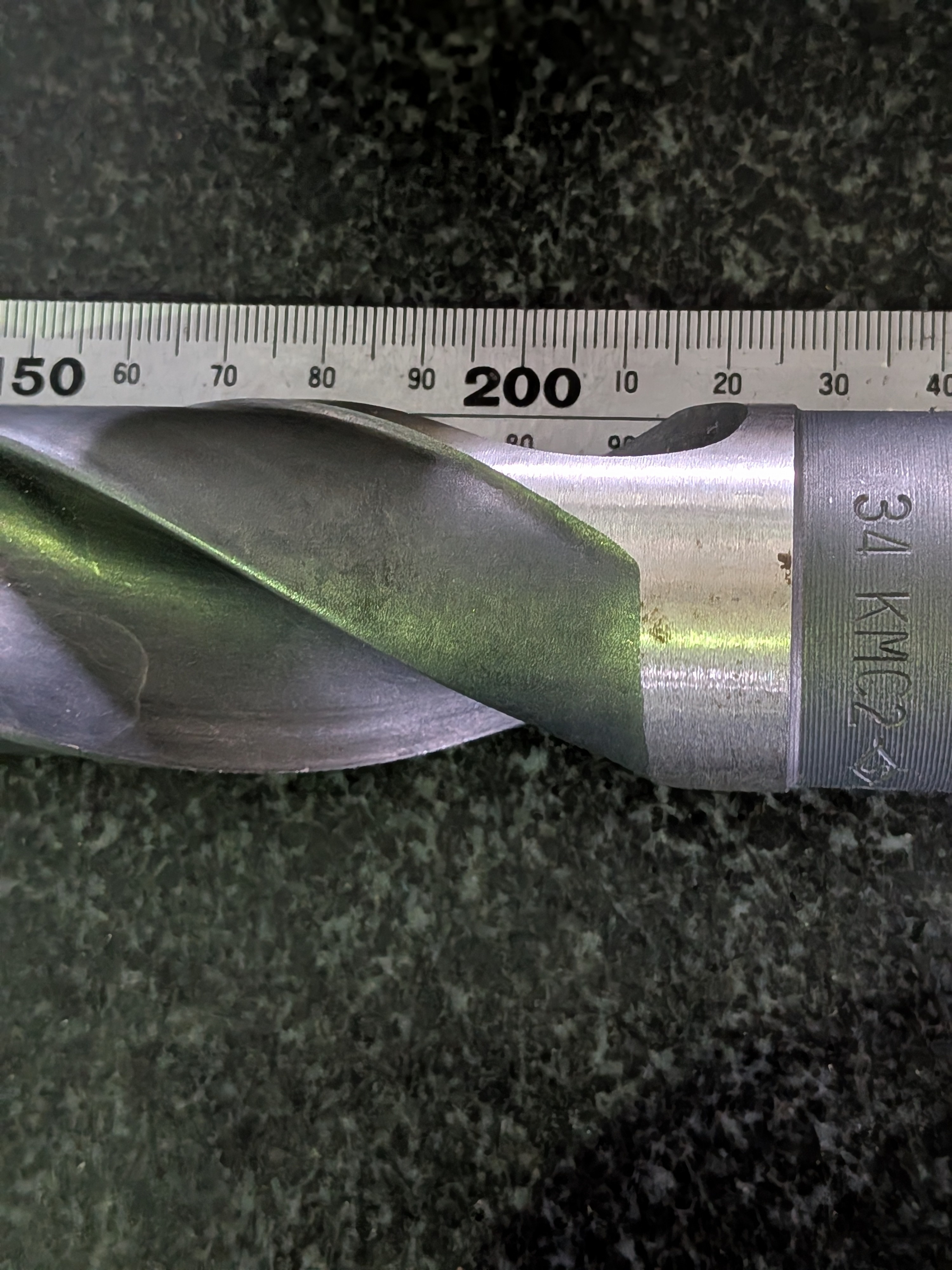 神鋼 テーパーシャンクロングドリル 34φ　MT-4
