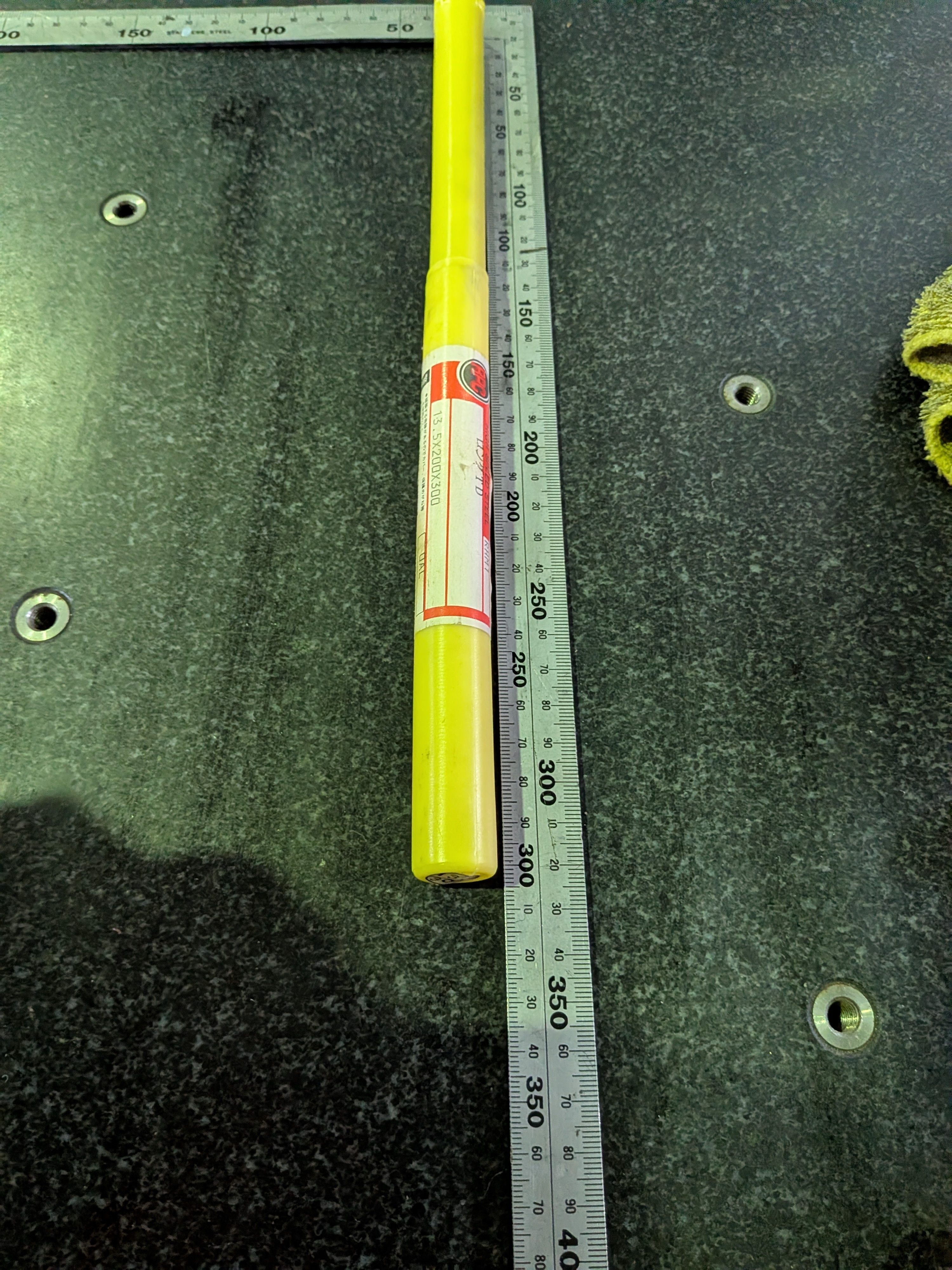 理研製鋼 テーパーシャンクロングドリル 13.5φ