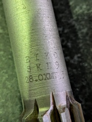 菱高精機 テーパーシャンクロングリーマ 28.0ｘＭＴ３