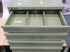 濱田プレス工藝 MERIX キャビネット W560x400xH440mm　4段