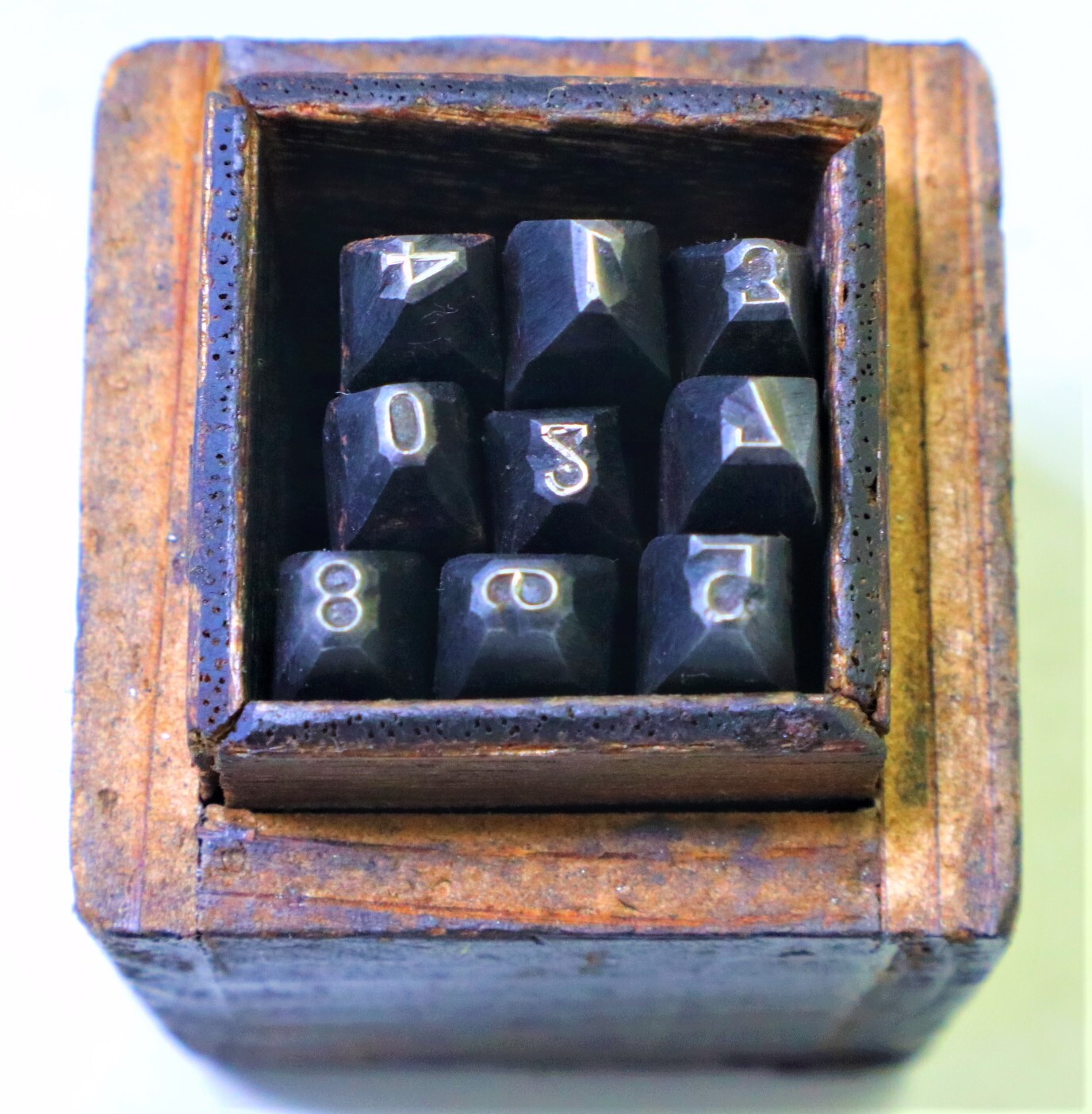 刻印セット 0~8 3mm