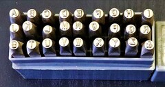STEMPA 刻印セット A-Z.&　2.5mm