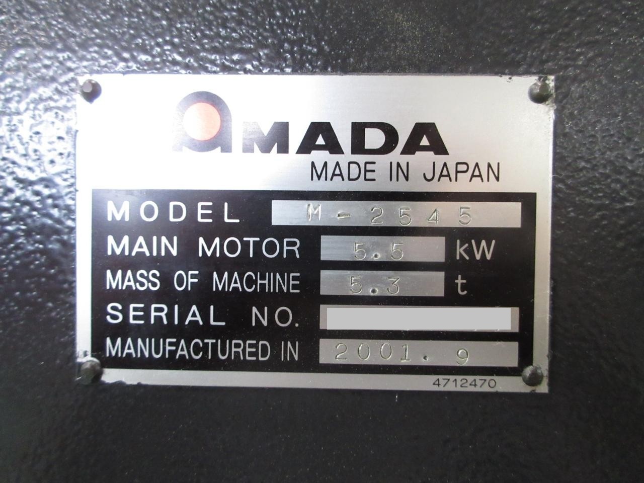 アマダ シャーリング M-2545