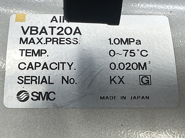 SMC サブタンク VBAT20A