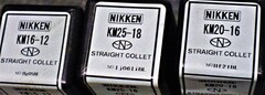 日研,NIKKEN ストレートコレット KM.16-12.52-18.20-16.3個　未使用
