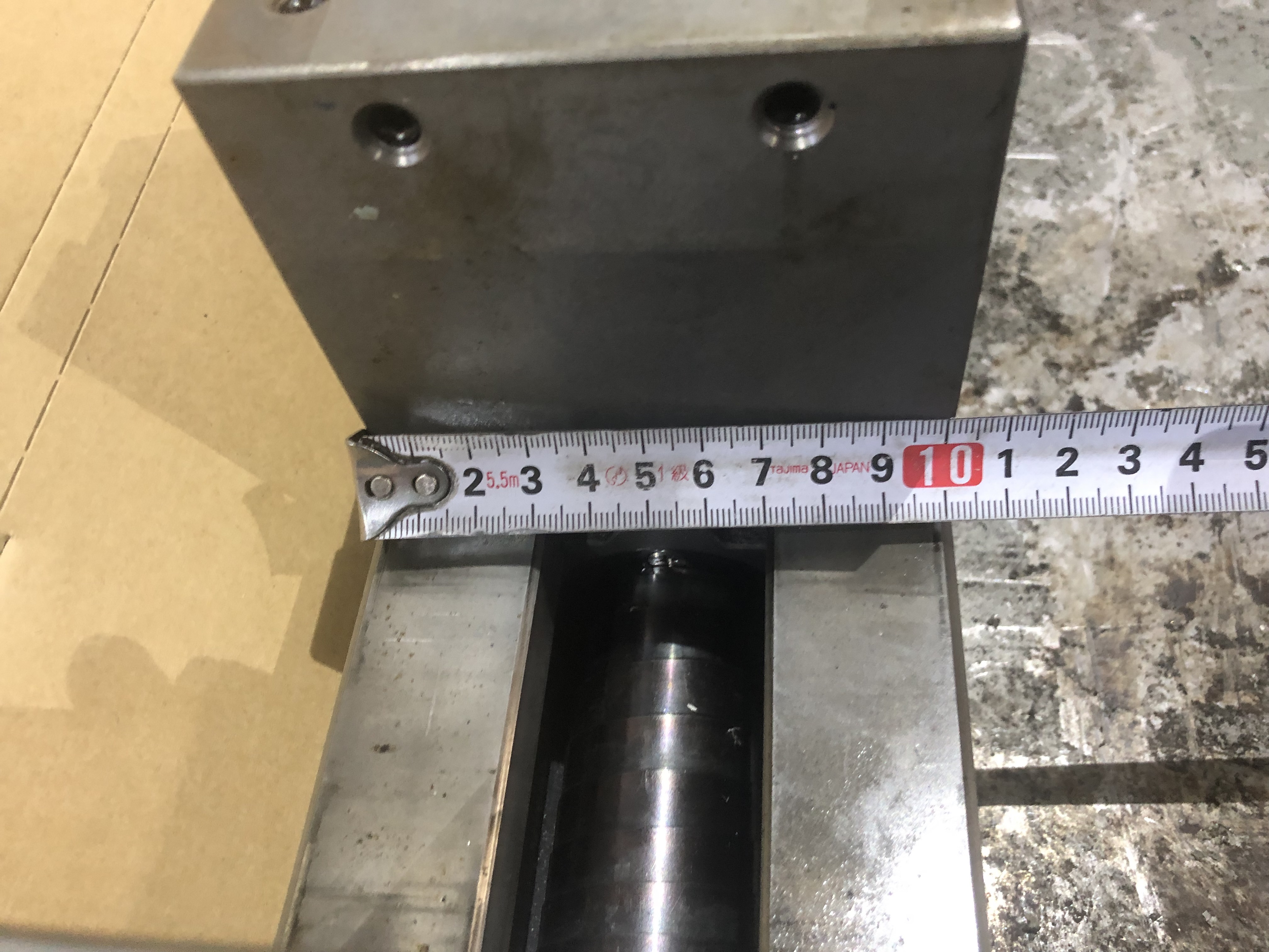 不明 5軸マシンバイス 口幅100mm 口高90ｍｍ
