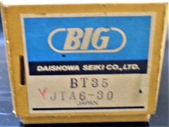 BIG ドリルチャック BT35-JTA6-30 未使用