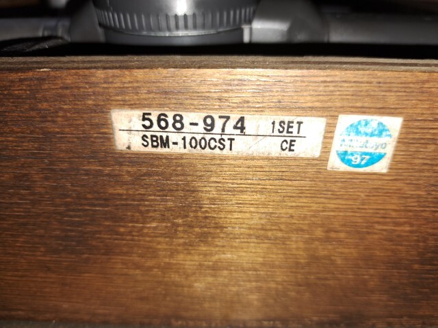 ミツトヨ ボアマチック SBM-100CST