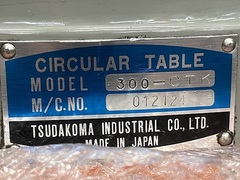 津田駒 サーキュラーテーブル 300-CTK