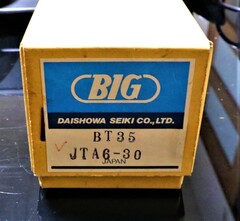 ドリルチャック ドリルチャック BT35-JTA6-30 未使用