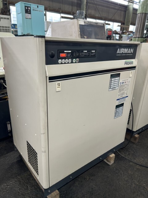 北越工業 7.5kwスクリューコンプレッサー SAS8SD-5C