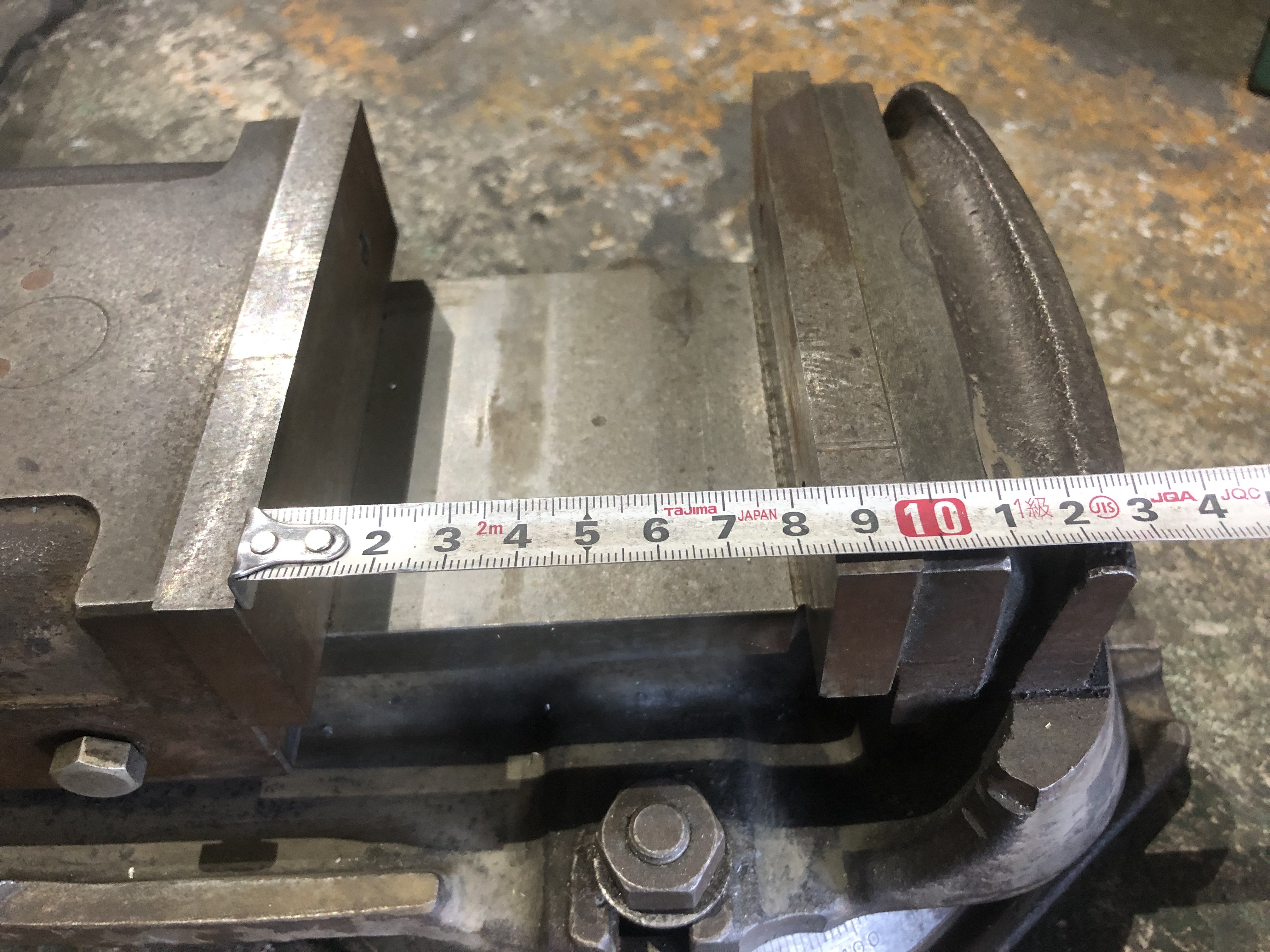 MAKINO バイス 口幅130mm　口高35mm　口開85mm