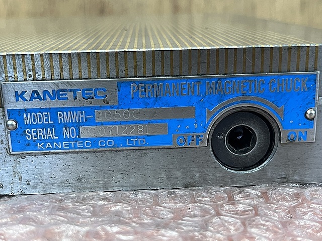カネテック 永磁マイクロピッチチャック RMWH-3050C