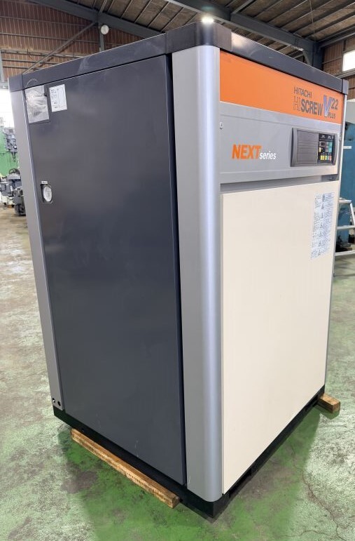 HITACHI 油冷式スクリューコンプレッサー OSP-22VARN