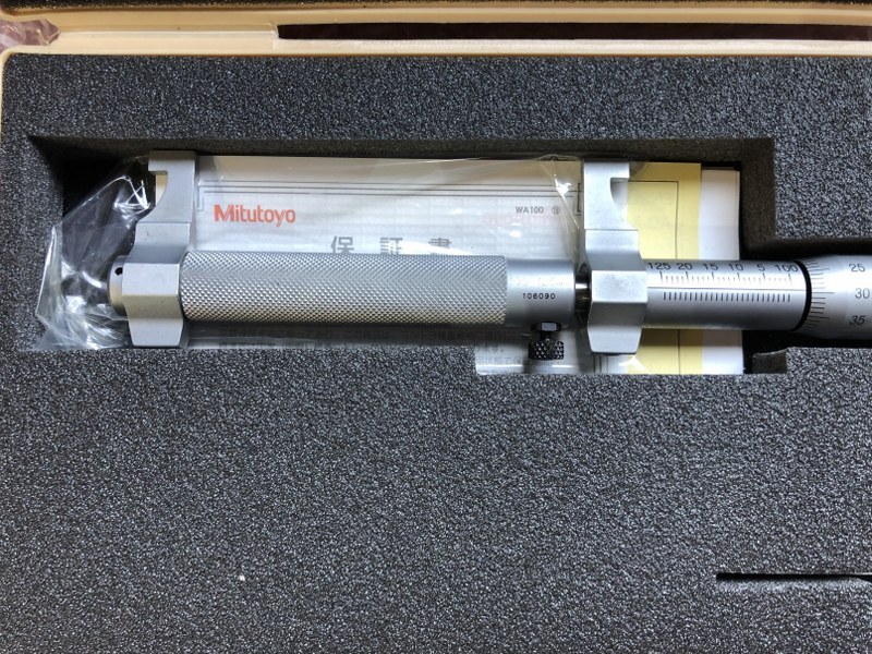 ミツトヨ/Mitutoyo キャリパー形内側マイクロメーター 【キャリパー形内側マイクロメーター】IMP-125