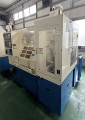KITAMURA クシ刃型小型精密CNC旋盤 KNC-50GA