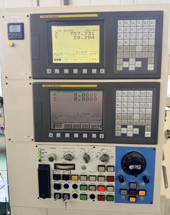 KITAMURA クシ刃型小型精密CNC旋盤 KNC-50GA