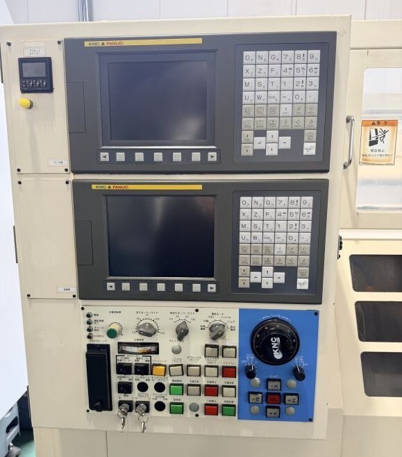 KITAMURA クシ刃型小型精密CNC旋盤 KNC-50GA