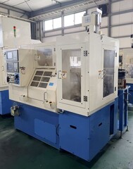 KITAMURA クシ刃型小型精密CNC旋盤 KNC-50GA