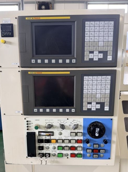 KITAMURA クシ刃型小型精密CNC旋盤 KNC-50GA