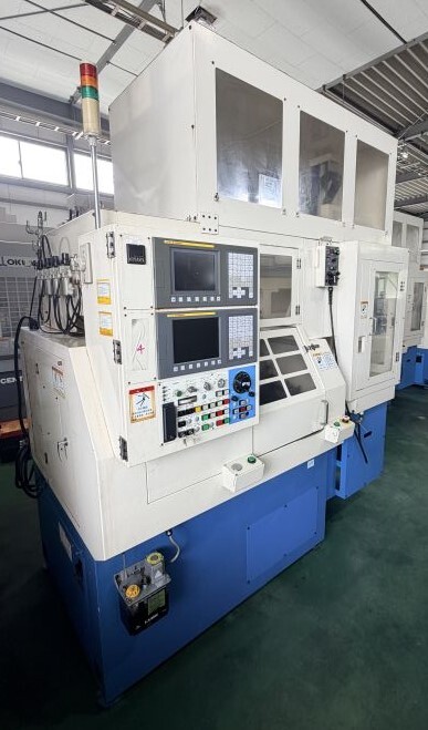 KITAMURA クシ刃型小型精密CNC旋盤 KNC-50GA