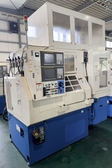 KITAMURA クシ刃型小型精密CNC旋盤 KNC-50GA