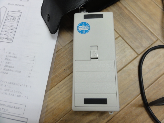 神港テクノス ハンディ温度指示計 DFT-600-K/PCE-607L