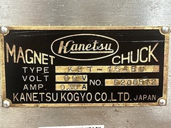 KANETSU 電磁チャック KET-1545U