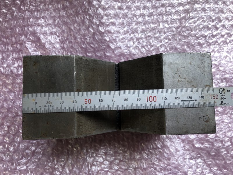 不明 Vブロック 【Vブロック】150x65x90(mm)