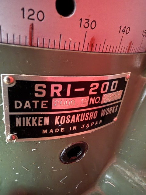 ㈱日研工作所 インデックステーブル SRI-200