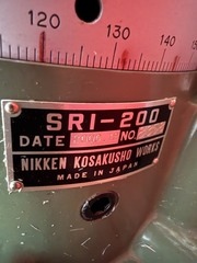㈱日研工作所 インデックステーブル SRI-200