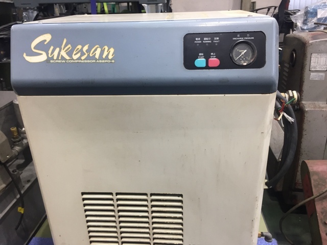 コベルコ 1.5kWエアーコンプレッサー AS2P