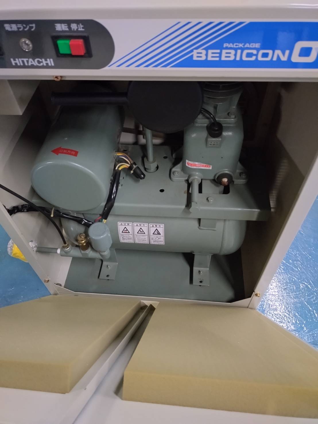 日立産機システム 0.75ｋｗコンプレッサー PB-0.75PSC6