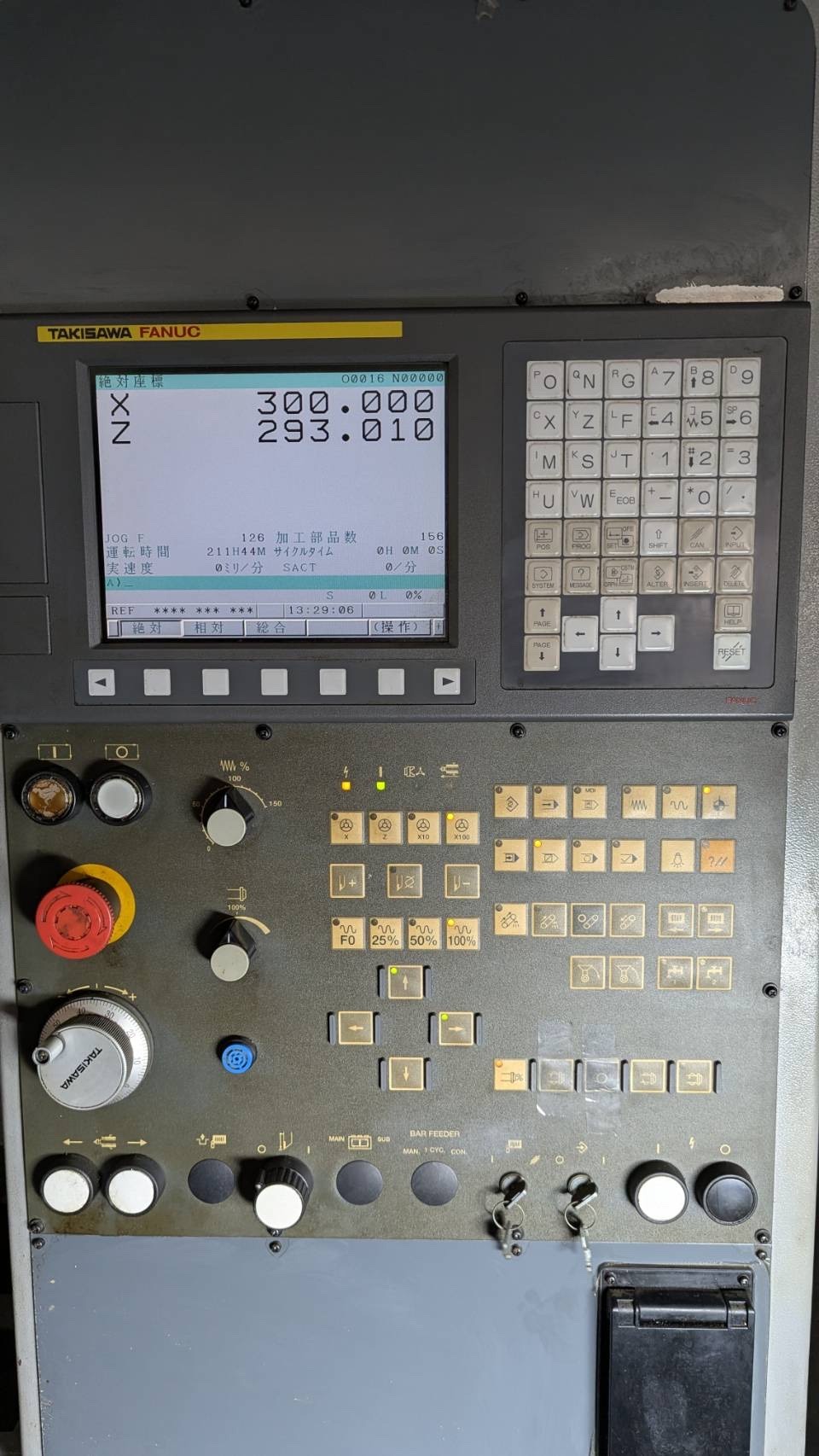 TAKISAWA NC旋盤 TCN-203J