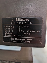 ミツトヨ 石定盤 517-114 600x450mm